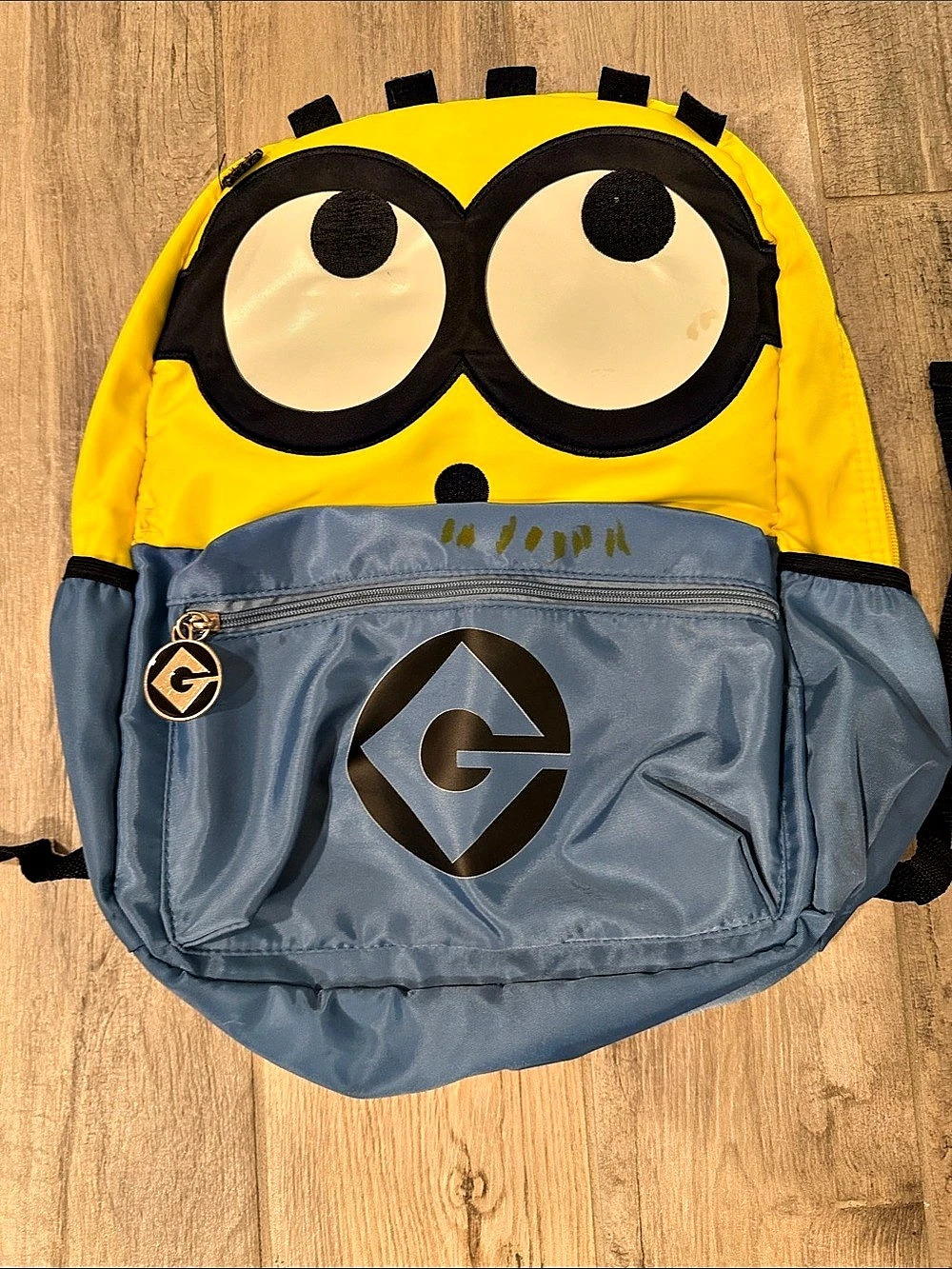 Gru Minions Backpack Yellow & Blue